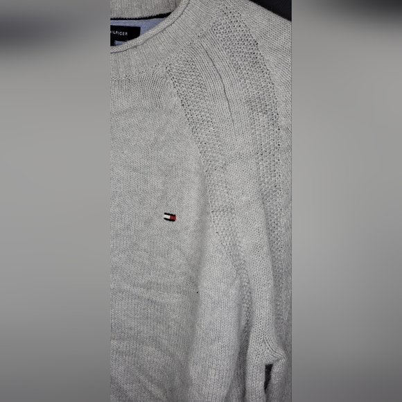 Tommy Hilfiger pullover grey sweater - Picture 4 of 4